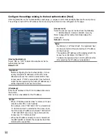 Preview for 50 page of Panasonic WV-NS950 series Setup Instructions