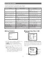 Preview for 22 page of Panasonic WV-NW470S Operating Instructions Manual