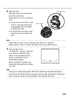Preview for 29 page of Panasonic WV-NW484S - i-Pro Network Camera Operating Instructions Manual