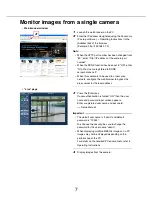 Preview for 7 page of Panasonic WV-NW484S - i-Pro Network Camera Operating Manual