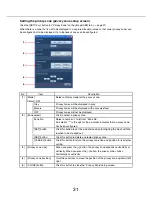 Preview for 31 page of Panasonic WV-NW484S - i-Pro Network Camera Setup Manual