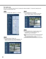 Preview for 48 page of Panasonic WV-NW502S Operating Instructions Manual