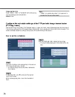 Preview for 78 page of Panasonic WV-NW502S Operating Instructions Manual