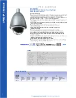 Preview for 8 page of Panasonic WV-NW502S Product Catalog