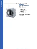 Preview for 30 page of Panasonic WV-NW502S Product Catalog