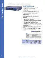 Preview for 38 page of Panasonic WV-NW502S Product Catalog