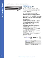 Preview for 40 page of Panasonic WV-NW502S Product Catalog