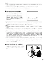 Preview for 27 page of Panasonic WV-NW502SE Installation Manual