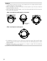 Preview for 32 page of Panasonic WV-NW502SE Installation Manual