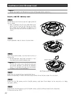 Preview for 22 page of Panasonic WV-NW960 series Installation Manual