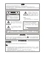 Preview for 2 page of Panasonic WV-NW960 series Serivce Manual