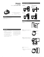 Panasonic WV-Q118 Instructions preview