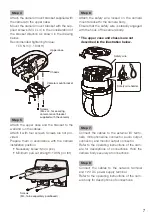 Предварительный просмотр 7 страницы Panasonic WV-Q119 Operating Instructions Manual