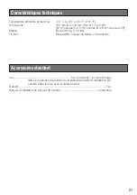 Предварительный просмотр 21 страницы Panasonic WV-Q119 Operating Instructions Manual