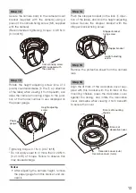 Preview for 13 page of Panasonic WV-Q126A Operating Instructions Manual