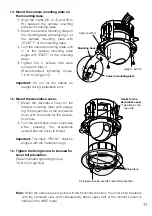 Предварительный просмотр 11 страницы Panasonic WV-Q151CE Operating Instructions Manual