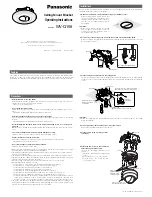 Panasonic WV-Q168 Operating Instructions preview