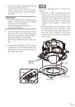 Предварительный просмотр 13 страницы Panasonic WV-Q169A Operating Instructions Manual