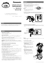 Preview for 1 page of Panasonic WV-Q174 Operating Instructions