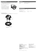 Preview for 2 page of Panasonic WV-Q174 Operating Instructions