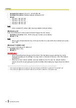 Preview for 94 page of Panasonic WV-S1100 Series Operating Instructions Manual