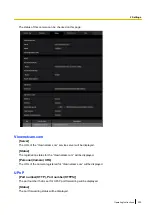 Preview for 209 page of Panasonic WV-S1100 Series Operating Instructions Manual