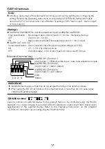 Preview for 17 page of Panasonic WV-S1111 Important Information Manual