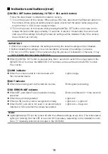 Preview for 19 page of Panasonic WV-S1132RF Important Information Manual