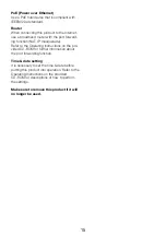 Preview for 15 page of Panasonic WV-S1511LN Important Information Manual