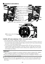 Preview for 21 page of Panasonic WV-S1511LN Important Information Manual