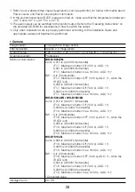 Preview for 28 page of Panasonic WV-S1511LN Important Information Manual