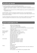 Preview for 6 page of Panasonic WV-S1531LTN Important Information Manual