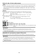 Preview for 18 page of Panasonic WV-S1550L Important Information Manual