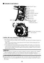 Preview for 20 page of Panasonic WV-S1550L Important Information Manual