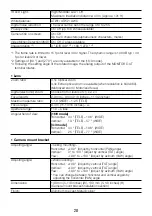 Preview for 28 page of Panasonic WV-S1550L Important Information Manual
