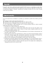 Preview for 8 page of Panasonic WV-S1570L Important Information Manual