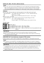 Preview for 18 page of Panasonic WV-S1570L Important Information Manual