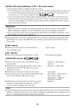 Preview for 22 page of Panasonic WV-S2110 Important Information Manual