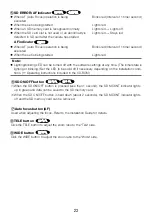 Preview for 23 page of Panasonic WV-S2110 Important Information Manual