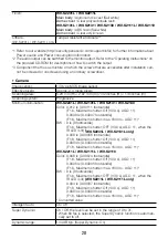 Preview for 28 page of Panasonic WV-S2110 Important Information Manual