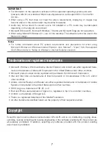 Preview for 7 page of Panasonic WV-S2250L User Manual