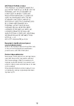 Preview for 12 page of Panasonic WV-S2270L Important Information Manual