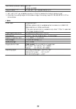 Preview for 28 page of Panasonic WV-S2270L Important Information Manual