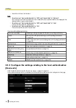 Preview for 150 page of Panasonic WV-S2500 Series Operating Instructions Manual