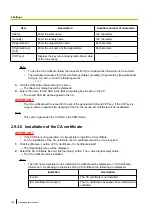 Предварительный просмотр 184 страницы Panasonic WV-S2500 Series Operating Instructions Manual