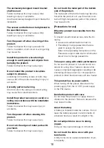 Preview for 10 page of Panasonic WV-S2550L Important Information Manual