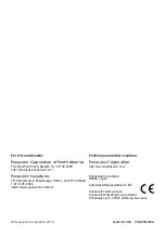 Preview for 32 page of Panasonic WV-S2550L Important Information Manual