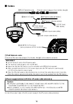 Предварительный просмотр 16 страницы Panasonic WV-S2570L Important Information Manual