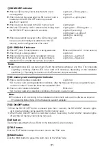 Preview for 21 page of Panasonic WV-S2570L Important Information Manual