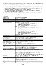 Preview for 26 page of Panasonic WV-S4150 Important Information Manual